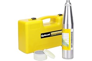‎CGOLDENWALL CGOLDENWALL Betonhärteprüfer Hammer Beton-Rückprallhammer Hammerprüfgerät mit Deutsch-Handbuch Resiliometer Test im Bereich von 10-60Mpa ZC3-A mit Englischem Etikett und Kalibrierungszertifikat
