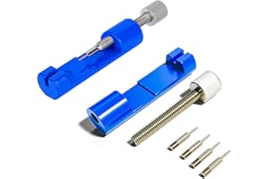 Pence & Moon Collective Watch Link Removal Kit, Watch Strap Removal Tool, Watch Link Remover Kit for Watches With a Quality Watch Link Removal Tool, 3 Extra Pins, Aluminum Spring Bar Remover, Blue