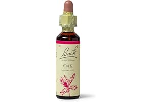BACH FLOWER REMEDIES Bach Original Flower Remedies (Oak) Find Joy & Hope, Have Endurance, Emotional Wellness, Natural Flower Essence, 20ml