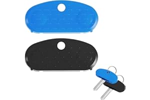 GLANZEND 2 agarres de llave para artritis Easy Grip para personas mayores, discapacitados, manos débiles, MS, mango ergonómico de Parkinson que ayuda a girar las llaves con facilidad