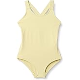 Amazon Essentials Girls Cross Back One Piece Swimsuit
