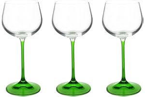 NOVASTYL - Lot de 3 verres à pied vin du rhin 16.5cl en cristallin - 1971890