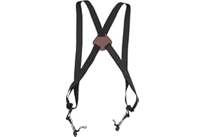 BARSKA AF13250 - Imbracatura unisex, colore: nero, adatta alla maggior parte dei binocoli