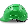 SAVIOUR PERFORMING PPE Saviour Industrial Safety Freedom Helmet with Ratchet HDPE Green