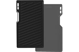 FORYEYC Żeliwna płyta grillowa 41,5 x 23,5 cm do wszystkich grilli gazowych z serii Burnhard Fred, akcesoria Plancha do Taino, płyta Griddle do Burnhard Fred, Fred JR, Big Fred, Fat Fred, Taino Platinum,