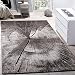 Produktbild Paco Home Edler Designer Teppich Wohnzimmer Holzstamm Baum Optik Natur Grau Braun Beige, Grösse:160x230 cm