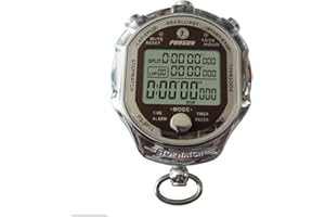 THLMT Chronomètre de Sport, chronomètre de Sport 1/1000 Seconde Montre-Bracelet Compte à rebours de Sport numérique minuterie de Sport électronique pour entraînement de Sports de Plein air chronomètre
