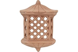 Biscottini Lanterna da esterno in terracotta 35x25x10 cm - Lanterne da esterno portacandele Made in Italy - Lanterne per illuminazione giardino