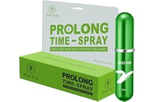 JIAOYUE Spray desensibilizante retardante para hombre, Spray Adormecedor del Clímax para Hombres, Control del Clímax, Accesorios Sexuales para Parejas Adultas, Dura Más en la Cama-5ml