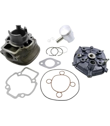 50cc Cylinder Kit For Gilera Runner 50, Piaggio NRG LC - 2-Stroke 40mm Bore With Piston & Gaskets