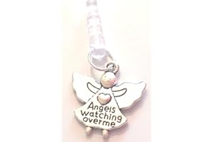 SILVER KNIGHT Guardian Angel Dust Plug Mobile Phone charm lucky charm gift talisman protection bag