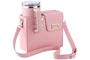 TIAASTAP Handtasche für Stanley Cup Tasche Stanley Cup Zubehör Tasche Stanley Cup Accessories Crossbody Bag für Stanley Becher Trinkflasche Wasserflasche Umhängetasche für Outdoor Reisen