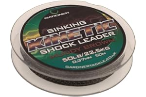 GARDNER TACKLE Gardner Kinetic Sinking Shock Leader/Carp Fishing