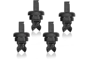 4PCS Konuooer Fixation Clips pour Tablette Arrière 1606854680 Maintien de la Plage Arrière Compatible pour Clio III DS3 Laguna III Clip Megane III IV Qashqai Scenic III IV 8200675047
