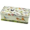 Emma Ball British Birds Aufbewahrungsdose – Für Kekse, Cracker, Bastelbedarf, 23,4 X 12,4 Cm