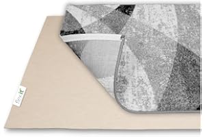 ‎FLEX IT flex it Classic Comfort 190x240 cm Antirutschmatte für Teppich Ohne Weichmacher Wärmeisolierend & Trittschall dämmend rutschfeste Teppichunterlage groß Antirutsch Vlies Teppichunterleger Teppichstopp