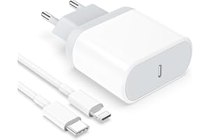 Anigaduo Cargador iPhone Carga Rapida Replacement for iPhone 14/14 Plus/14 Pro/14 Pro Max/13/12/11/XS/XS MAX/XR, 25W USB C Enchufe Rapido 2M Cable USBC Rápida Cabezal Pared Charger Adaptador Corrient