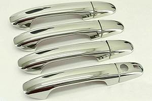 mne parts pour Mercedes VITO W447 2014+ poignée de Porte chromée 4 Portes en Acier Inoxydable avec système de capteur