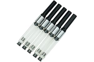 ASVINE HongDian - Convertitori per penna stilografica, confezione da 5, diametro foro 3,4 mm