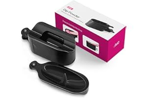 AONOLOVO Nail Dip Powder Tray, Dip Powder Recycling Tool for Glitter Acrylic Nail Powder Use, Upgraded 3-Tray