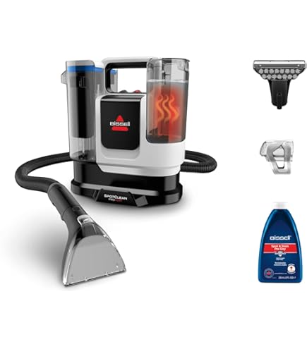 SOMMERTAL CompactCleaner WS450 5in1, Gerät für Teppiche, Treppen