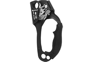 NewDoar UIAA & CE Certified Hand Ascender Rock Climbing Tree Arborist Rappelling Gear Equipment Rope Clamp for 8~13MM Rope