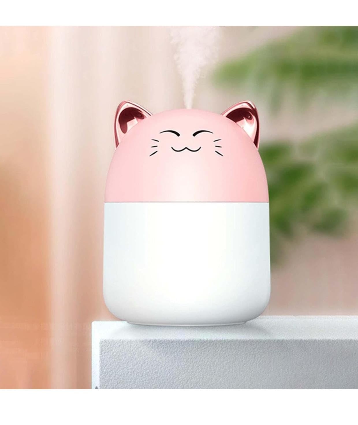 TAYCORE LIVING Lovely Small Air Humidifier Review: USB Silent Purifier White Cat