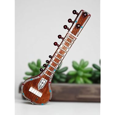 Ellora Ensemble Complet Cordes Sitar 7 Principales + 13 Sympathiques German Roselu - Qualité Professionnelle