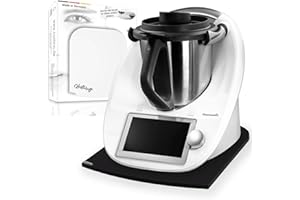 Stone4Slide coolina Premium Gleitbrett für den Thermomix - Passend für TM5, TM6 & TM31 - Hochwertiger Gleiter - Aus Acryl - Schwarz