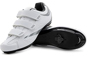 Tommaso Pista All Purpose Ready to Ride Indoor Cycling Shoes Women Bundle - Comfortable, Breathable Spin Shoes Women Indoor Cycling Cleats - Look Delta & SPD Compatible