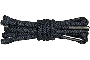 WorkerWalker Okrągłe sznurowadła do butów ochronnych, nietłukące się i niezniszczalne, bardzo odporne na rozerwanie, trudnopalne, z włókien kevlarowych para-aramidowych, XTR Laces PRO, 1 para