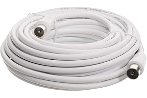 hama hama kabel antenowy wtyczka koncentryczna 75 dB - złącze koncentryczne 10,0 m