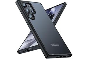 U ULTIMATE24STYLE 2025 Edition Premium Hülle für Samsung Galaxy S24 Ultra – Robust, stoßfest & stilvoll! Airbag-Technologie für Schutz auf Militärniveau. Kratzfest, griffig (Schwarz, Samsung S24 Ultra)