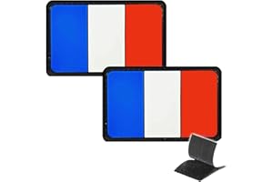 InfantryPro Patch France Velcro PVC Caoutchouc Patch Velcro 3D Rubber qualité patch militaire A VIE Sac a dos militaire Gilet tactique Patch airsoft -type patch thermocollant vetement dispo plus bas