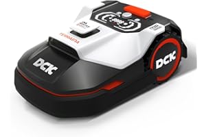 DCK Robot Tondeuse 500㎡ avec Contrôle App, Pente 40%, Technologie Noir Navigation Tondeuse Robot, LiDAR Évitement d'obstacles, Gestion Multi-Zones, Contrôle APP (KDRM105)