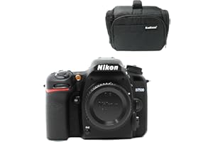 KamKorda Camera Bag + D7500 DSLR Camera Body, 20.9MP DX-Format CMOS Sensor, EXPEED 5 Image Processor, 4K UHD Video, 3.2" Tilting Touchscreen LCD + 2 Year Warranty