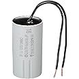 PATIKIL CBB60 16uF Running Capacitor, AC 450V 2 Wires 50/60Hz Cylinder 70x38mm for Water Pumps,Washing Machines Motor Start