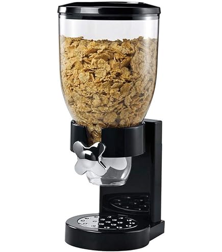 Dispenser Per Cereali, Scatola Per Cereali Con Rotazione A 360 Dispenser Per Riso Da 132 Libbre Contenitore Per Cereali A 6 Scomparti Dispenser Per Riso Da Cucina 85340260 - 6