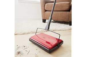 Coopers of Stortford Hard Floor & Carpet Sweeper H6 x W27.5 x D20cm