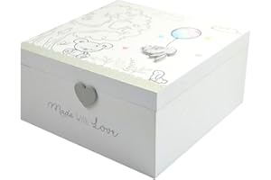 Hugs & Kisses - Boîte à souvenirs en bois