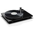 Pro-Ject E1 BT, Plug & Play Entry Level Record Player with switchable phono stage and BT5.0 wireless transmission, 33/45 electronic speed switch (Black)