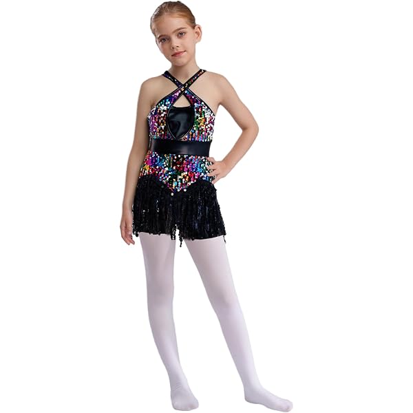 Tutù Leotard Per Bambine Abito Tutù Da Danza Classica Per Bambine – Body Senza Maniche In Cotone, Per Età 2-12 Anni Abito Tutù Bambina