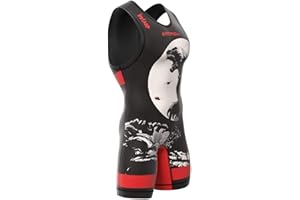 SMMASH Zilla Profesionalmente Camiseta de Lucha Libre para Hombres, Wrestling Traje, Lucha Libre Ropa, Wrestling Outfit, Material Transpirable y Antibacteriano