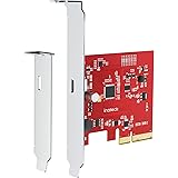 Inateck RedComets U27, PCIe USB 3.2 Gen 2 x 2 card, up to 20 Gbps, low profile bracket included.