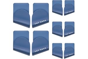 Winfred 5 Paia Supporto per Coperchio di Pentola a Parete, Rack per Appendere Coperchi di Pentole Supporto Autoadesivo Senza Punzonatura Utensile Pratico Cucina (Blu)