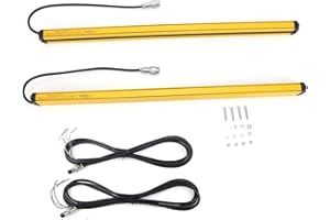 Buachois Sensore per Barriera Fotoelettrica,Barriera Fotoelettrica di Sicurezz,Sensore Per Barriera Fotoelettrica di Alta Qualità Serie Interruttore Dispositivo(12 Beams（BEM1240-C-440NB）)