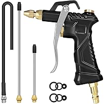 Pistolet De Soufflage D’Air Coprié, Avec Buse 105 1/4", Blow Gun