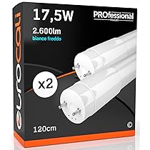 Eurocali Tubi LED T8 120cm - 17,5W 2600 Lumen Bianco Freddo 6500K | Sostituzione Neon Con Starter - Foto 4