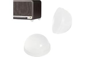 KINETOX 20 stycken gummifötter självhäftande 19 mm högtalare fötter utrustning fötter högtalare subwoofer fötter silikon elas