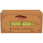 VERANT Genuine Siirt Bıttım Soap, Anti-Hair Loss and Dandruff, For Acne and Eczema, 300 GR, For All Skin Types